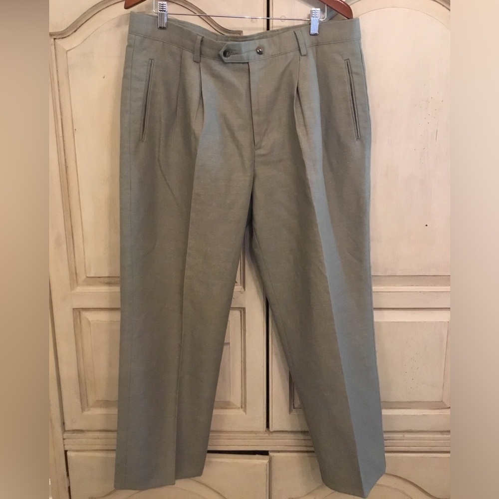 Dockers Men’s Linen Blend Khaki Pants Size 38x30